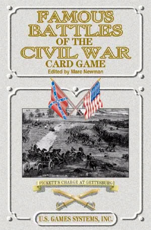 Famous Battles of the Civil War Playing Cards